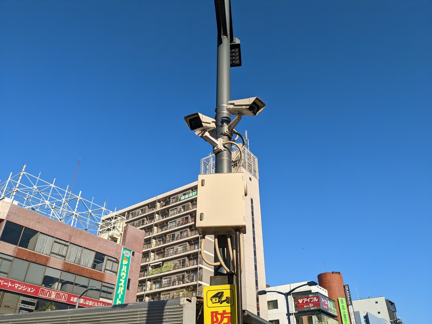 新松戸駅前防犯カメラ